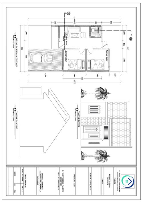 Layout Tipe 36